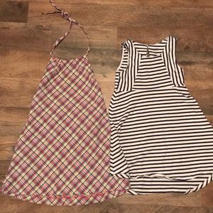 Two adorable dresses for girls!